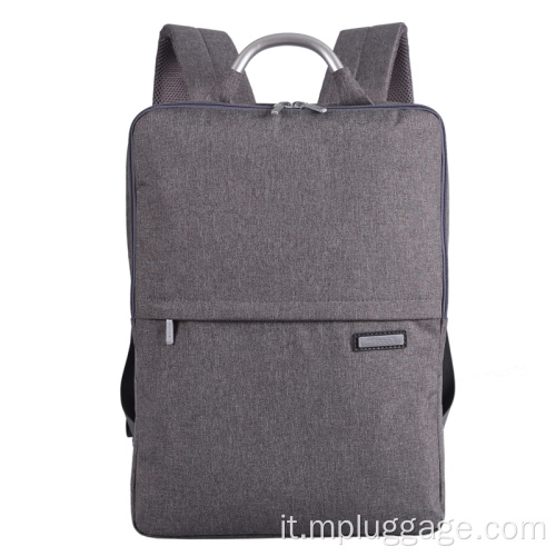 Grey Simple Cationic Business Laptop Contraccolo personalizzazione